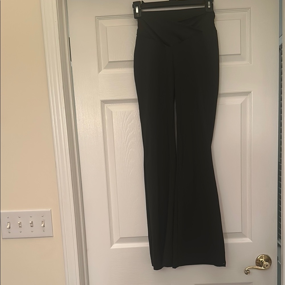 Women's Black High-Waisted Pants